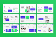 White Green Pitch Deck Google Slide, a Presentation Template by graphicook (Thumbnail 3 of 5)