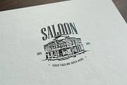 Saloon Bar Wild West Vintage Logo, a Branding & Logo Template by tkzgraphic (Thumbnail 2 of 2)