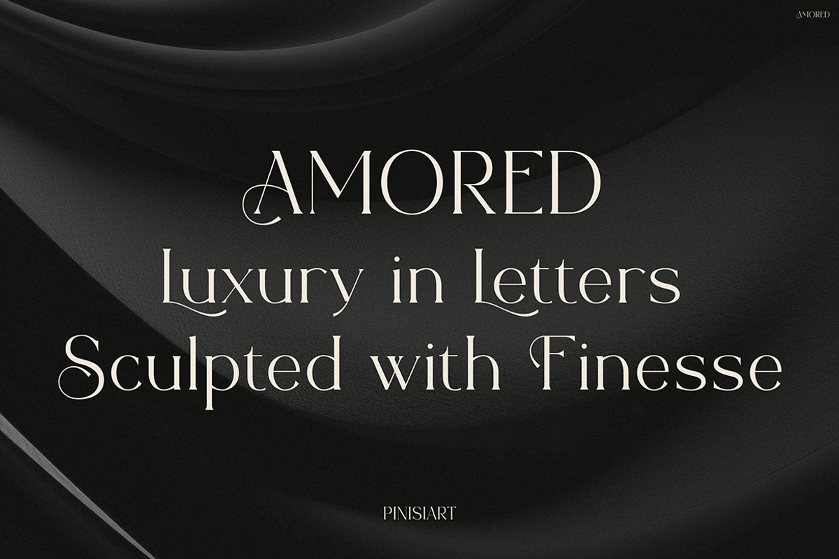 Amored, a Serif Font by Pinisi ART (Photo 6 of 10)