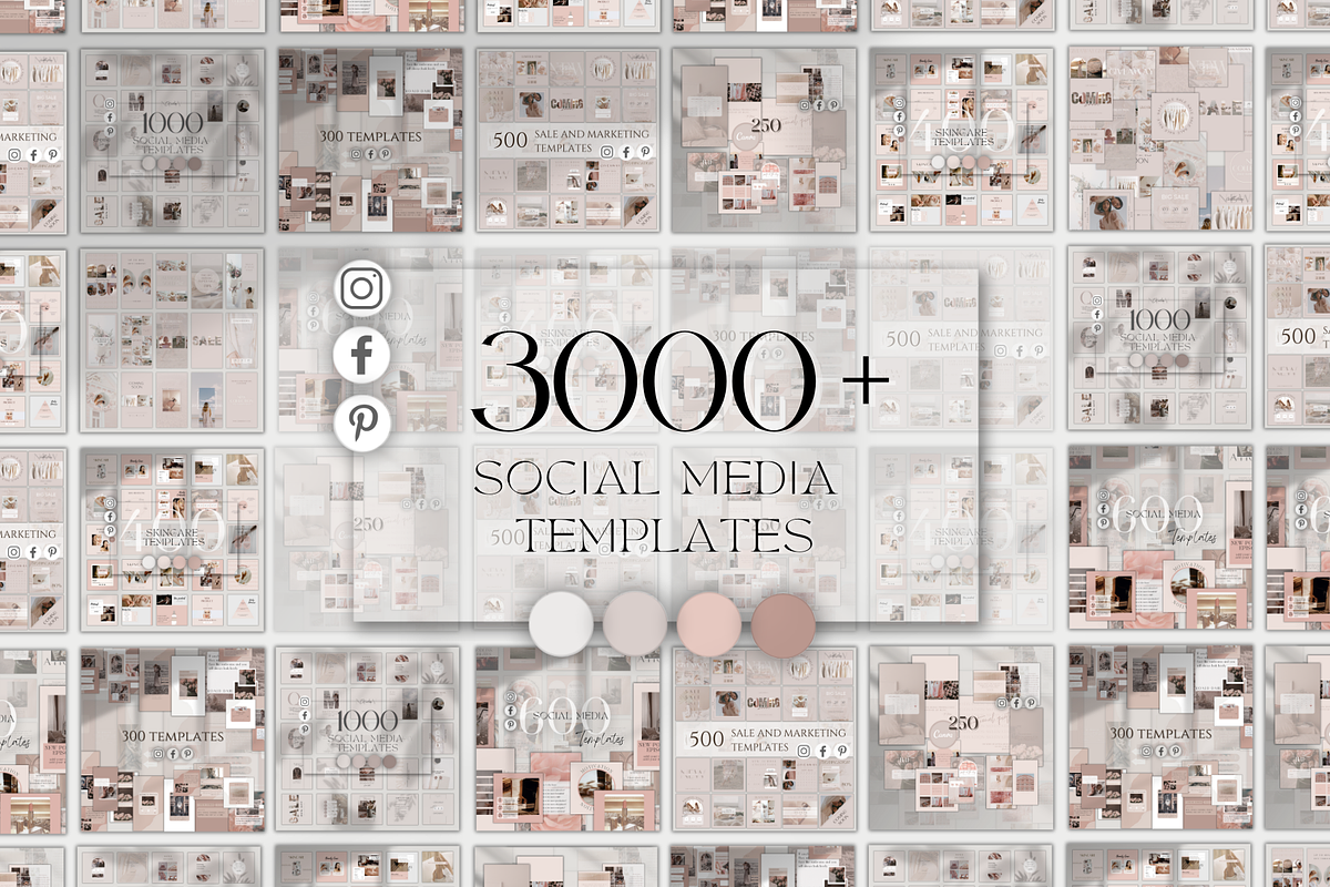 Pink Beauty Canva Templates, a Social Media Template by BRANDcontent (Photo 10 of 18)
