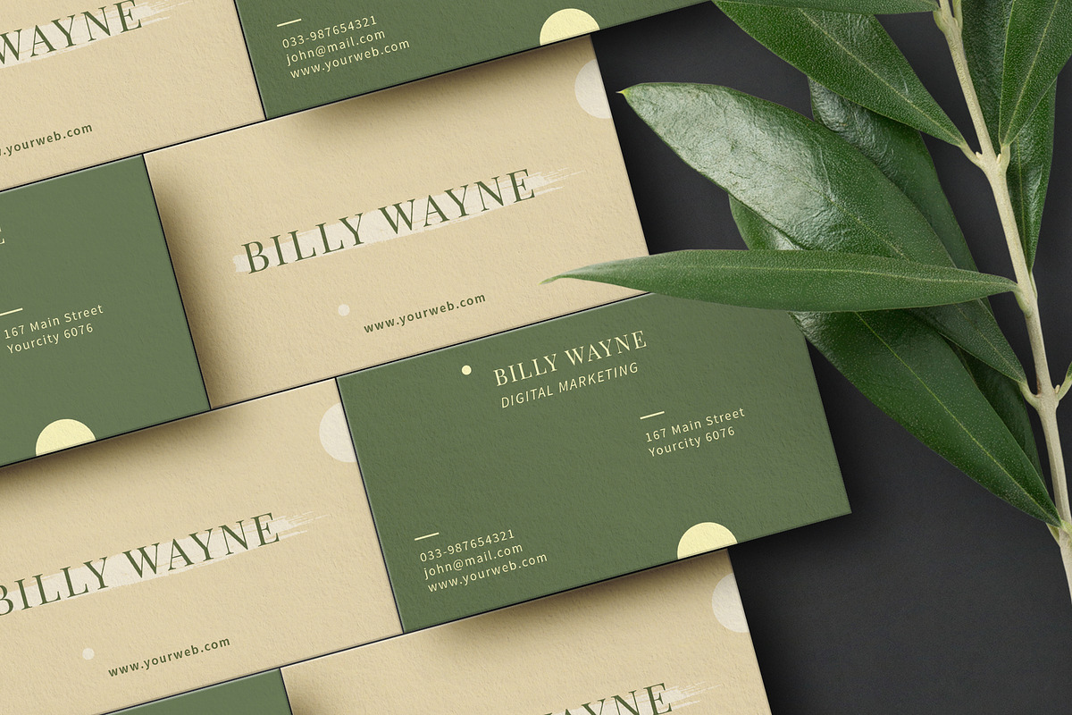 Minimal Business Card, a Business Card Template by Creativestoree (Photo 2 of 3)