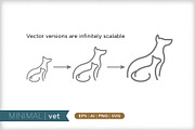 Minimal vet icons, an Outline Icon by Picture Window (Thumbnail 4 of 5)