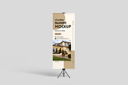 Tripod Stand Banner Mockup, an Advertising Mockup by Graphicell (Thumbnail 2 of 5)