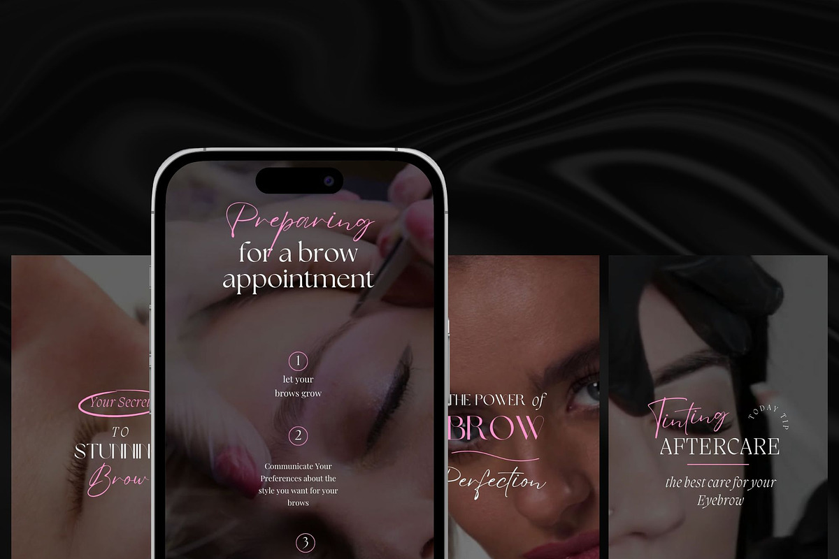 Brow Tech Instagram Video Reels, a Social Media Template by design4social (Photo 9 of 9)