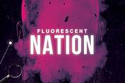 Fluorescent Nation | Flyer Template, a Flyer Template by GIGA-TEMPLATE (Thumbnail 8 of 9)