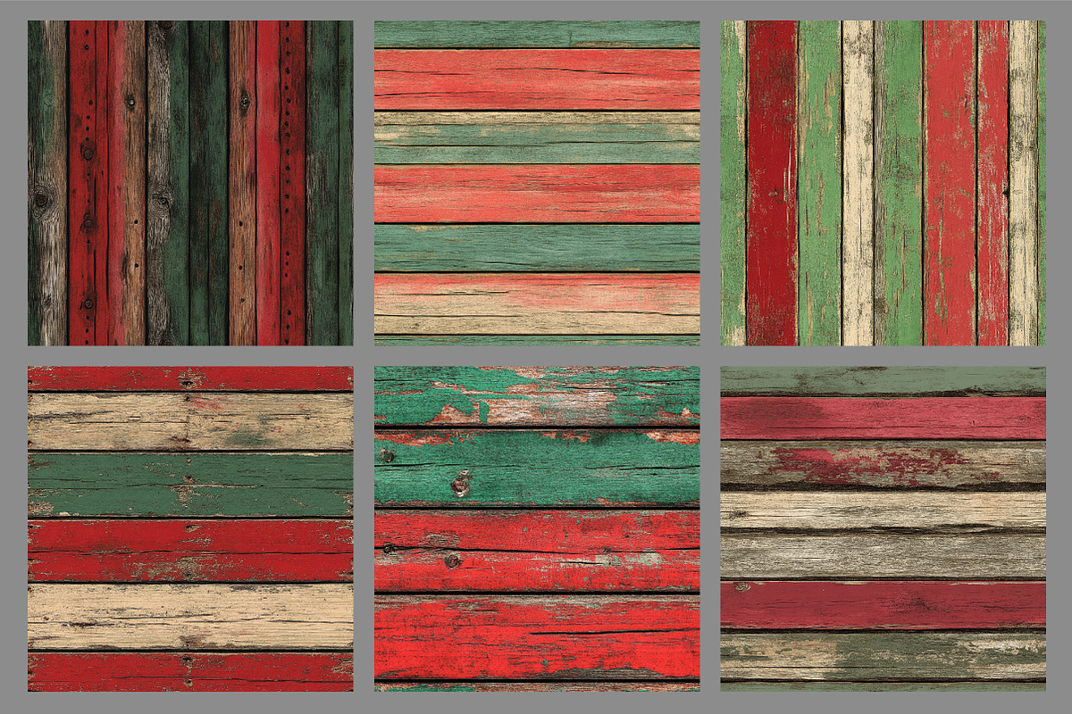 Christmas Wood Textures, a Texture Graphic by designcity5 (Photo 4 of 5)