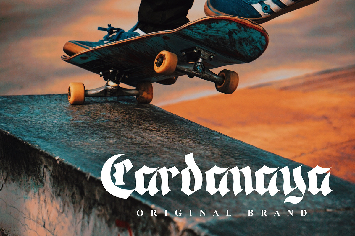 Cardanaya Blackletter, a Blackletter Font by Authentic Studio (Photo 3 of 8)
