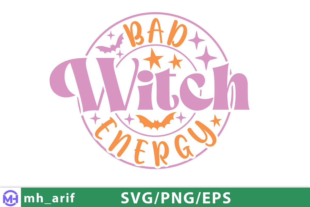 Halloween Witch Quote SVG PNG, a Graphic by mh_arif (Photo 2 of 4)