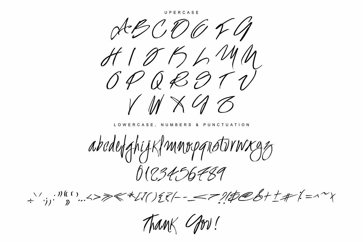 Caligrafando Script preview 6