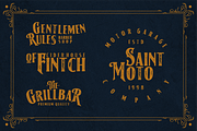 American  Label Vintage, a Sans Serif Font by 24Design Studios (Thumbnail 3 of 10)