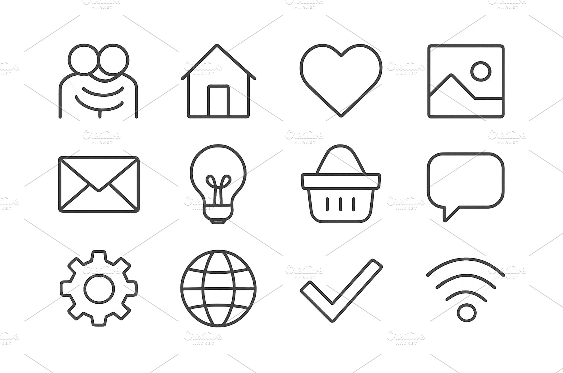 Icons representing various concepts, a Technology Photo by ZinetroN