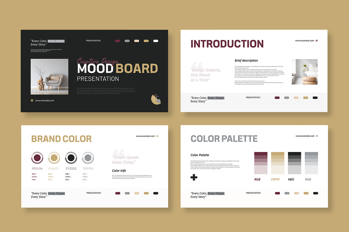 Moodboard Presentation Design preview 2