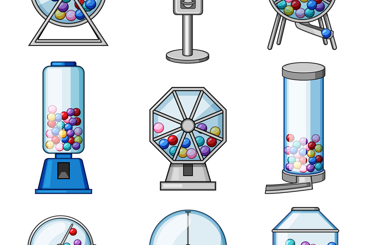 Collection of lottery ball machines, an Object Graphic by pikepicture (Photo 3 of 3)