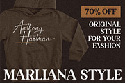 Anthony Hartman Signature LS, a Script Font by GranzCreative (Thumbnail 4 of 20)