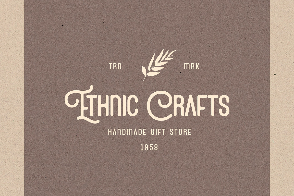 Baynois Vintage Monoline Font, a Serif Font by RantautypeStudio (Photo 10 of 15)