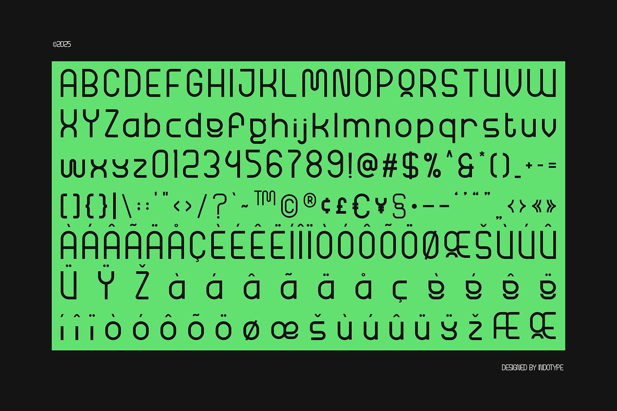Revantrosn - Futuristic Sans Family, a Font by Indotype Foundry (Photo 4 of 10)