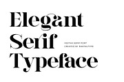 Vestha - Elegant Serif Font, a Serif Font by RantautypeStudio (Thumbnail 6 of 19)
