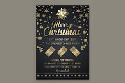 Merry Christmas Flyer, a Flyer Template by Creative  designer (Thumbnail 1 of 3)