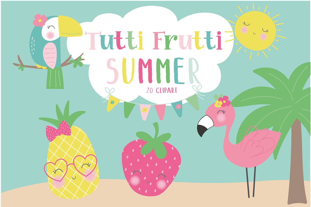 Big summer bundle, an Illustration by Poppymoondesign (Photo 3 of 20)
