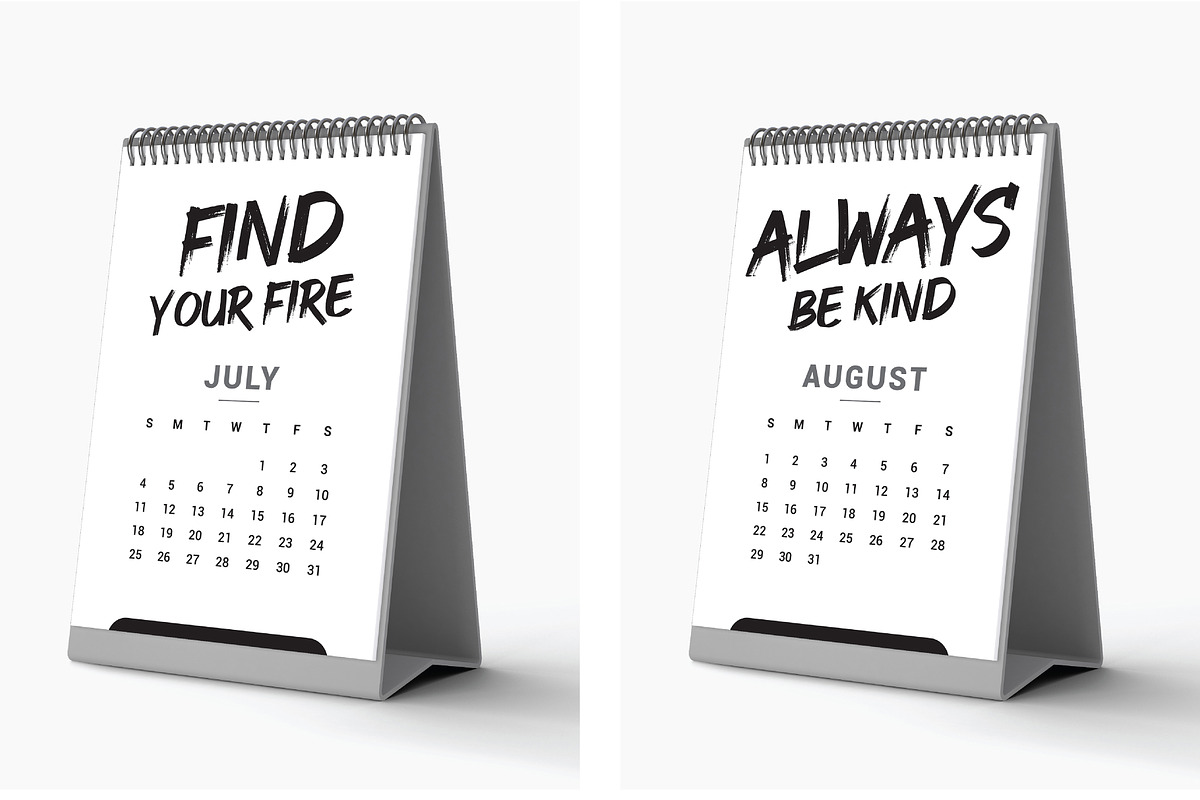 2021 Calendars 2 in 1 - Editable, a Templates & Theme by rix_designs (Photo 7 of 21)