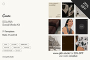 Social Media Templates, a Social Media Template by GLDN Studio (Thumbnail 1 of 10)
