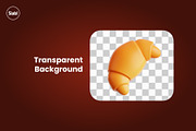Bakery Shop 3D Icon Set, a Food & Drink 3D Model by SLAB! Design (Thumbnail 3 of 4)