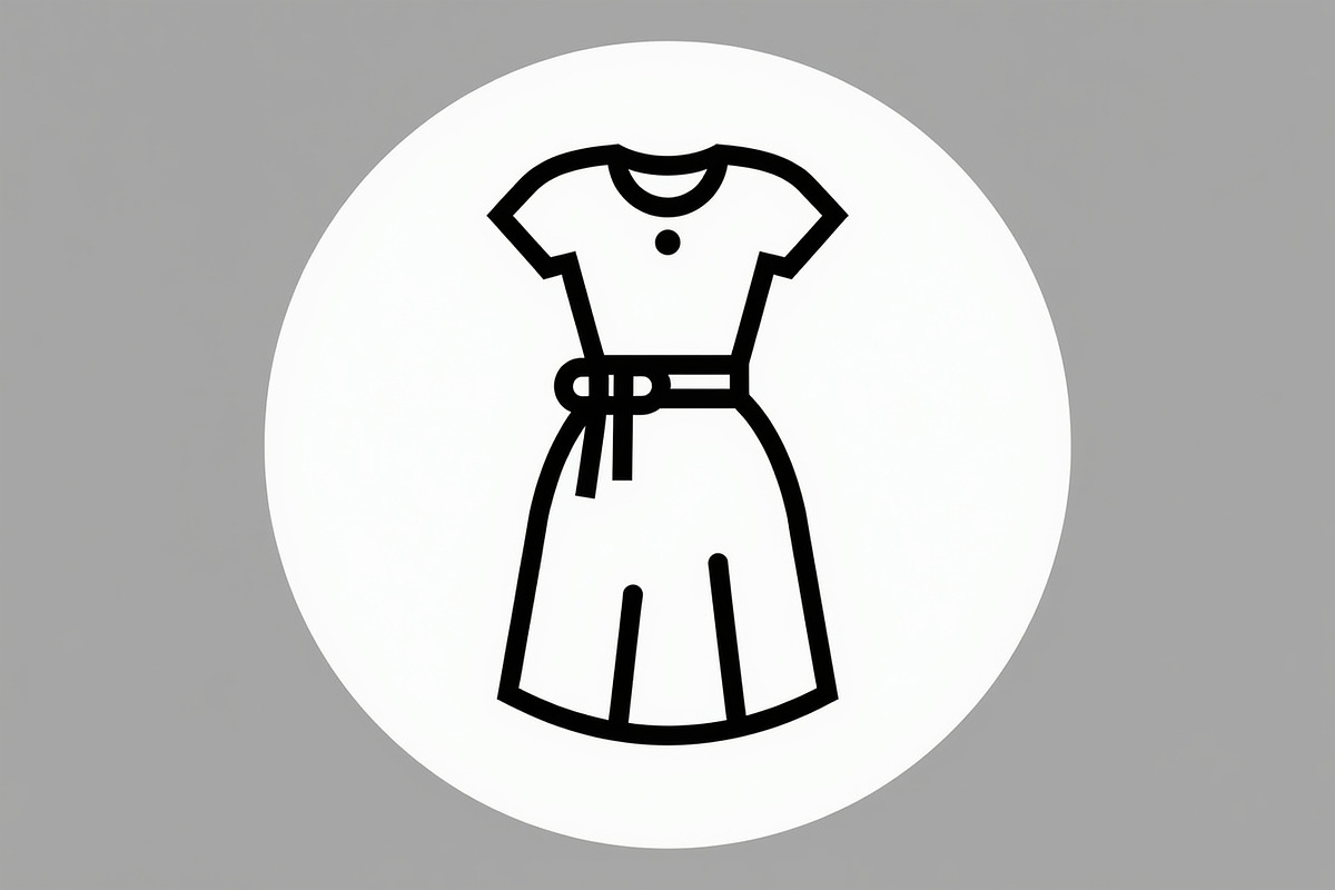 Fashion Dress Silhouettes Set, an Illustration by musafir_fashion (Photo 14 of 20)