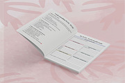 PCOS / PCOD Health Tracker Journal, a Design Template by Book2bees (Thumbnail 2 of 4)