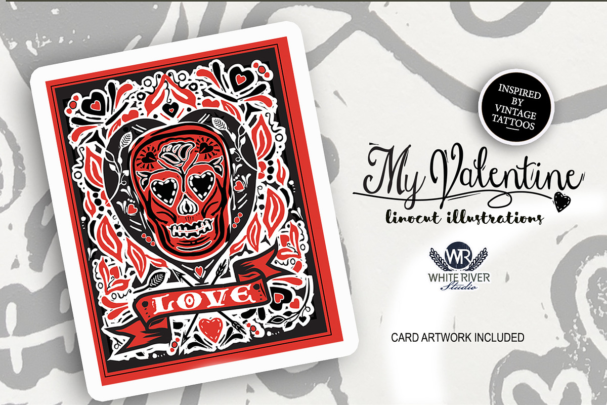 My Valentine, an Illustration by WhiteRiverStudio (Photo 2 of 11)