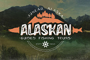 Hanscum - Vintage Display Family, a Sans Serif Font by Albatross (Thumbnail 5 of 8)