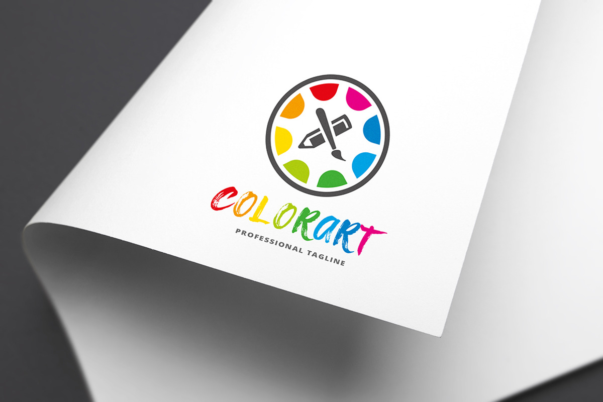 Color Art Logo, a Branding & Logo Template by Design_Planet
