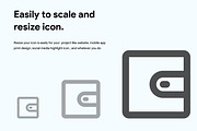 50 Business Line Icons, an Outline Icon by Kawalan Studio (Thumbnail 4 of 9)