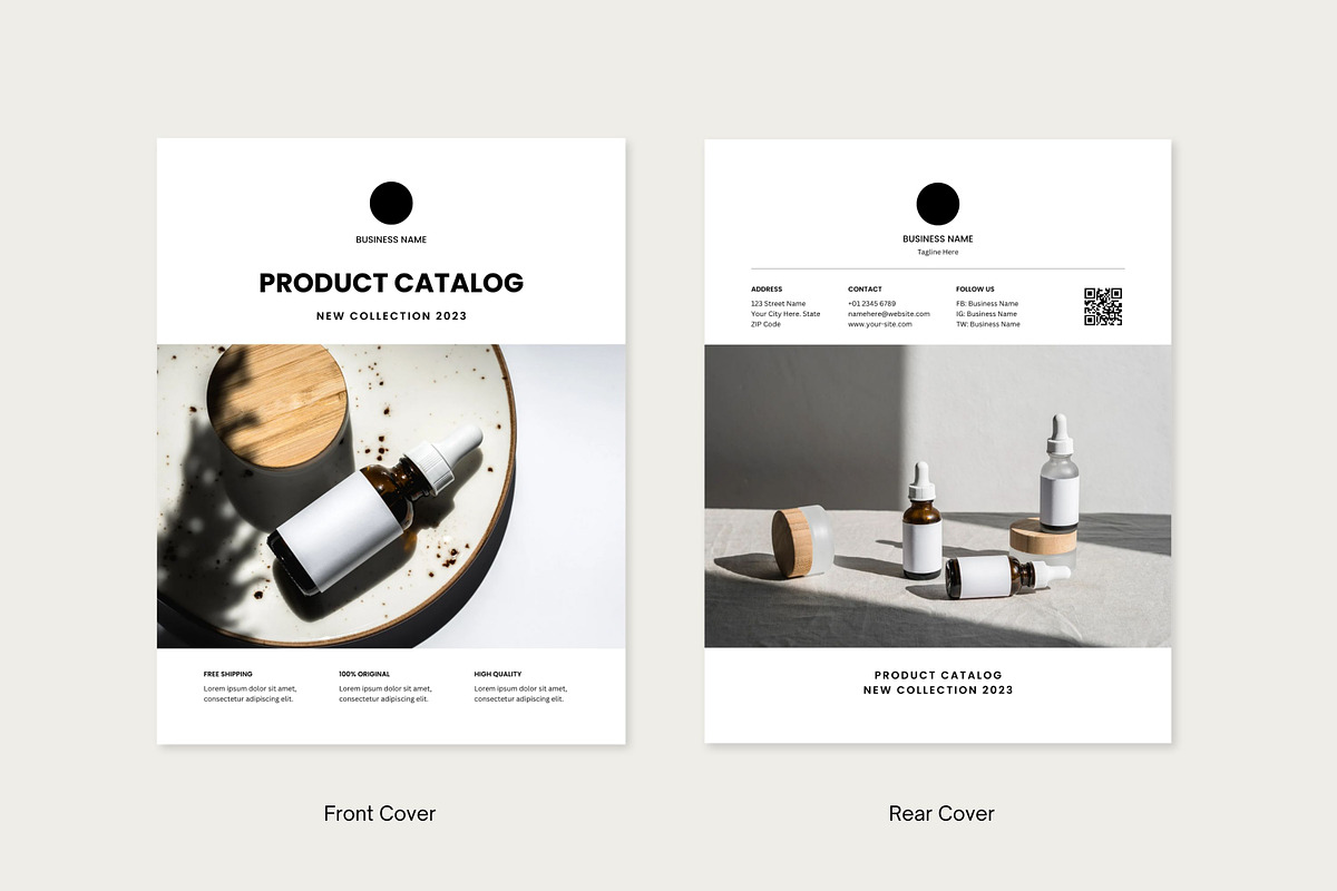 Product Catalog Canva Templates preview 2