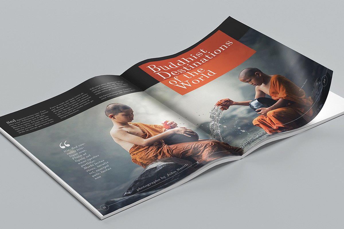 Magazine / Brochure Mockups, a Print Template by pmvch (Photo 5 of 7)