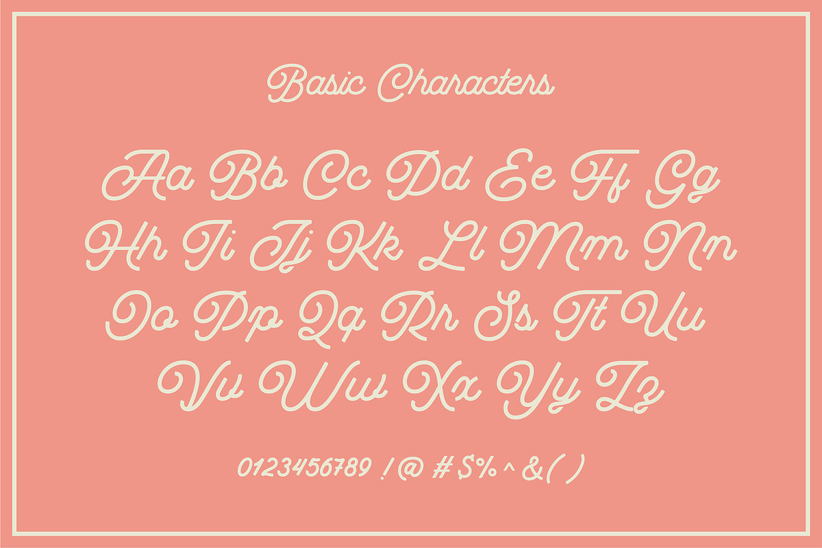 Pinatale Script, a Script Font by Nowpe Studio (Photo 2 of 6)