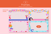 Balloon & Confetti Fun Watercolor, a Seasonal Illustration by CreativeValuation (Thumbnail 5 of 11)