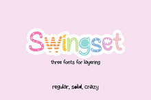 Swingset Sans - Font Trio