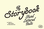Storybook - Retro Hand-drawn Italic, a Handwritten Font by Studio Funshop by Kelli (Thumbnail 1 of 9)