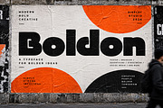 Boldon _ Bold Display Typeface, a Script Font by Wow Magic (Thumbnail 3 of 5)