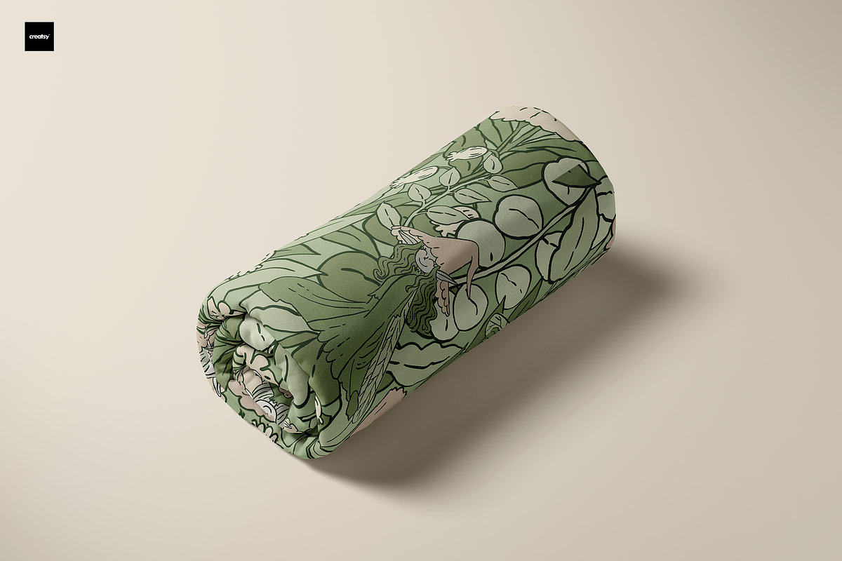 Green Camouflage Fairies Pattern, a Pattern Graphic by Lady Bruniere Design (Photo 13 of 14)