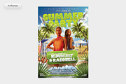 Summer Flyer Template, a Flyer Template by Bornx Design (Thumbnail 4 of 5)