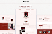 Course Sales Page Showit Template, a Websites & App Template by OliaMuseDesign (Thumbnail 2 of 7)