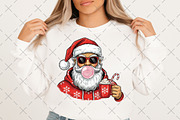 Cool Santa Xmas Art- Santa Christmas, an Illustration by Craft Nest (Thumbnail 2 of 6)