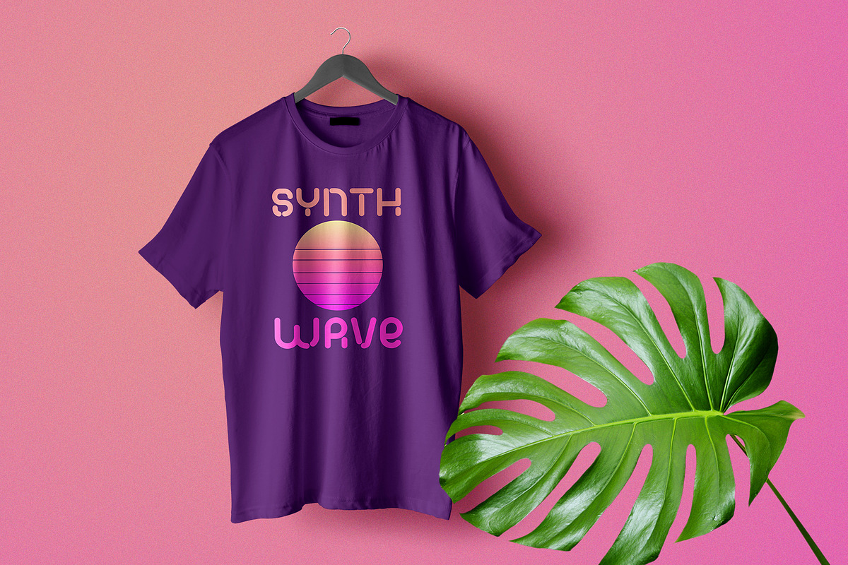 NeoSynth | Vaporwave Font Styles, a Serif Font by Kandella's Art (Photo 6 of 11)