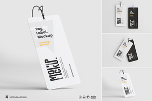 Tag Label Mockup 1, a Packaging Mockup by Artnivora.Std
