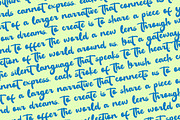 Create Paint Bold Calligraphy Font, a Script Font by stylishtype.co (Thumbnail 16 of 20)