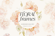 Peach watercolor flowers collection, a Decorative Illustration by Grace Noboa Illustrations (Thumbnail 4 of 10)
