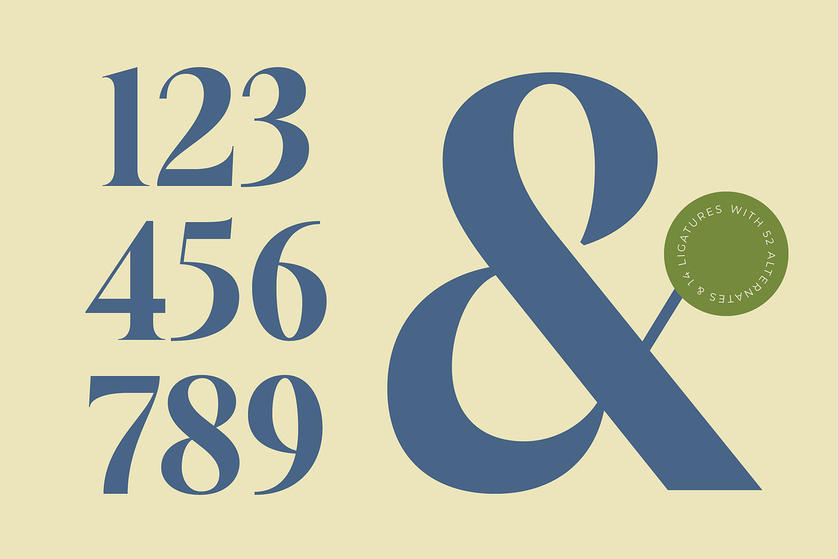 Keyalog Evelzor Modern Bold Serif, a Serif Font by timelesstype.co (Photo 13 of 20)