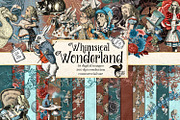 Whimsical Alice in Wonderland, a Graphic by Digital Curio (Thumbnail 1 of 3)