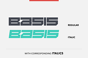 Basis - block font, a Font by SelfBuild Type (Thumbnail 2 of 10)